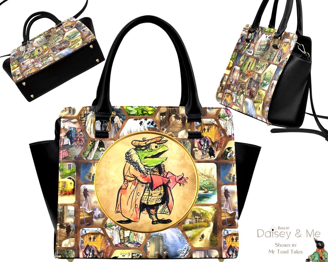 Toad Handbag Mr Toad ∙ Bags and Purses for Her ∙ Wind in the Willows ∙ Handbags for ...