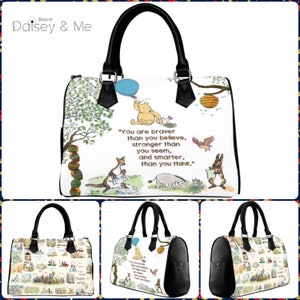 Cute Bag for Women ∙ Winnie the Pooh ∙ Satchel Handbag Purse ∙ Pooh Bear Gifts ∙ Bags and Gifts ∙ Classic Winnie the Pooh ∙ Pooh Piglet