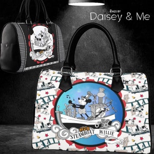 Mickey Bag • Mouse Gift • Steamboat Willie • Handbag Purse • Crossbody Bag • Travel Bag • Backpack • Bags and Gifts for Her