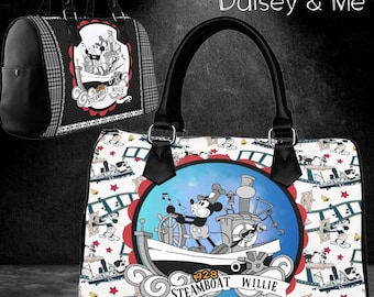 Mickey Handbag Purse • Steamboat Willie Bags and Gifts • Weekend Bag • Travel Bags • Diaper Bags • Backpacks