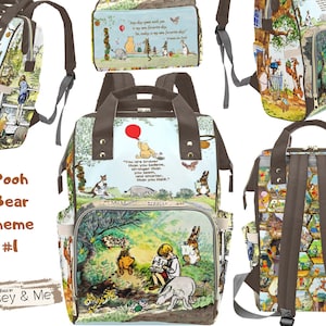 Classic Winnie the Pooh ∙ Backpack ∙ Classic Story Book ∙ Piglet ∙ Eeyore ∙ Travel Bags for Women ∙ Insulated Diaper Bag ∙ Umbrella ∙ Wallet