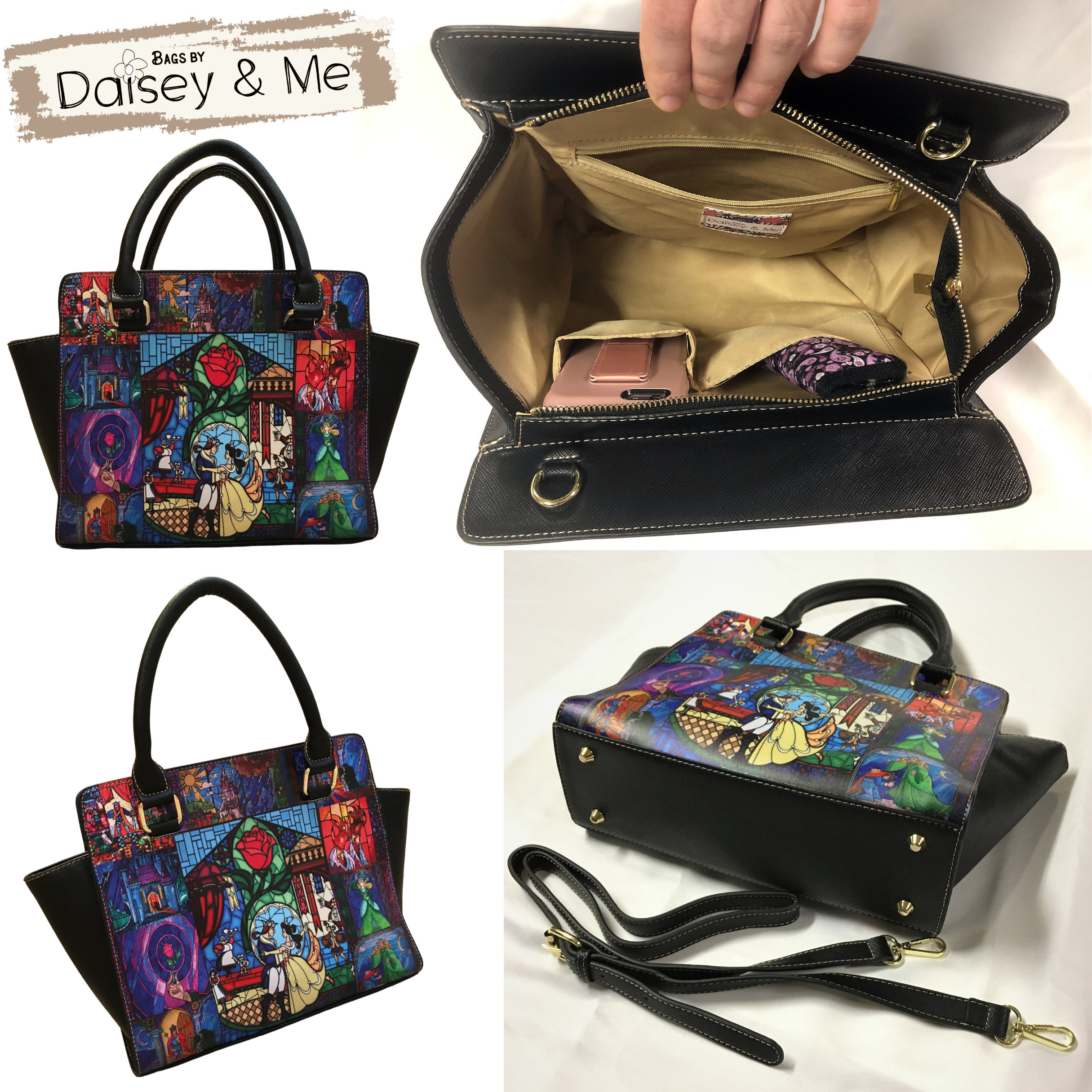 Beauty and Beast ∙ Bags and Gifts ∙ Beauty Beast Bag • Belle Bag