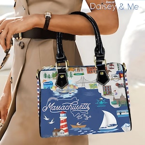 Map Bag • Coastal Bag • Crossbody Bags • Summer Bag • Weekend Bag • Martha’s Vineyard • Nantucket • Cape Cod • Bags and Gifts • Bags for Her
