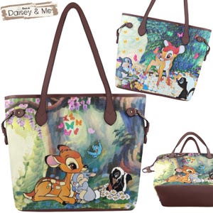 Gift for Her • Bambi • Bags and Gifts • Bambi Bag • Bambi and Friends • Thumper • Flower • Cute Woodland Animals Gifts • Bambi Gifts