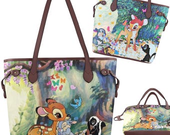 Gift for Her • Bambi • Bags and Gifts • Bambi Bag • Bambi and Friends • Thumper • Flower • Cute Woodland Animals Gifts • Bambi Gifts