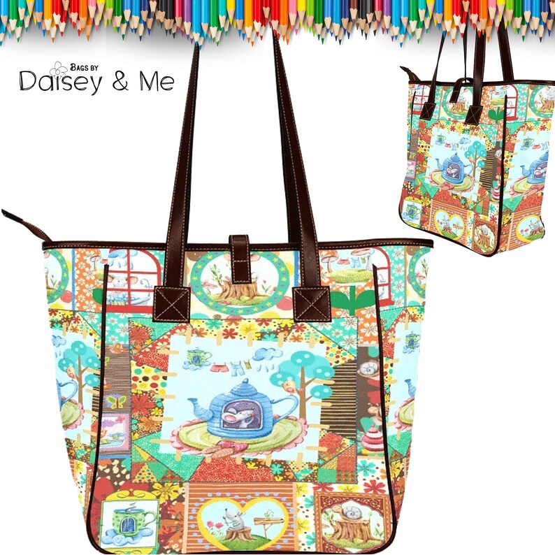 Mouse Bag • Country Mouse • Bags for Diapers ∙ Christmas Mouse Gifts ∙ ...