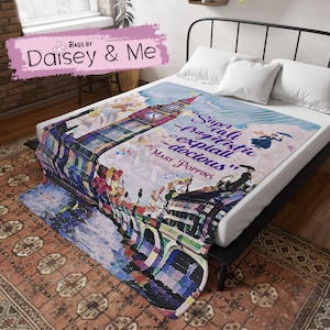 Mary Poppins ∙ Throw Fleece Blanket ∙ Mary Poppins Gift ∙ Soft Blanket Throw ∙ Couch Blanket ∙ Crossbody Bags ∙ Overnight Bags ∙ Umbrella