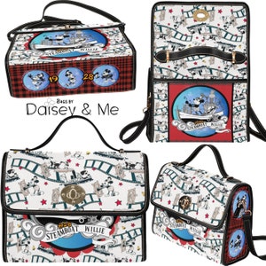 Steamboat Willie • Mickey Bag • Crossbody Bag • Mickey Gift • Handbag • Mouse Bag • Carry on Bags • Bags and Purses • Vintage Mickey Gift