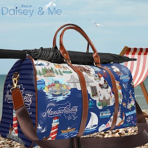 Map Gifts • Map Bag • Vacation Bag • Coastal Bag • Overnight Bag • Summer Bags • Martha’s Vineyard • Nantucket • Cape Cod • Bags and Gifts