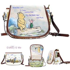 Pooh and Piglet ∙ Crossbody Saddle Bag ∙ Winnie the Pooh ∙ 100 Acre Wood ∙ Classic Pooh ∙ Tote Bag ∙ Commuter Bag ∙ Wallet ∙ Umbrella ∙ Bags