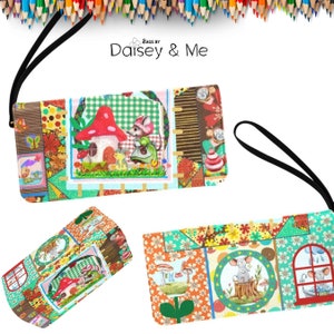 Mouse Bag • Christmas Mouse Gifts ∙ Mouse Gift ∙ Clutch Wallet ∙ Cute Mouse • Wristlet Wallet Gift ∙ Bags and Purses ∙ Bag Gifts for Her