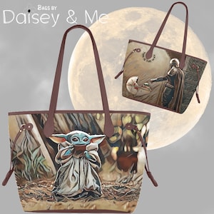 Baby Yoda Sips Soup ∙ This is the Way ∙ Crossbody Bags ∙ Mandalorian ∙ The Child ∙ Umbrella ∙ Messenger ∙ Doctor Bag ∙ Commuter Bag ∙ Wallet
