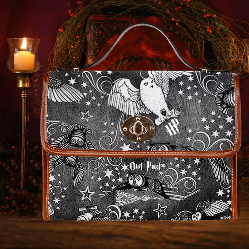 Owl Post Messenger Bag Harry Potter Inspired Hogwarts Etsy