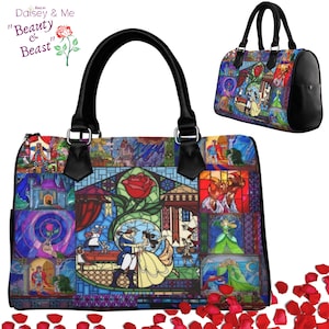 Beauty Beast Bag • Belle ∙ Satchel Handbag Purse ∙ Beauty and the Beast ∙ Girlfriend Birthday Gift ∙ Christmas Gifts for Her