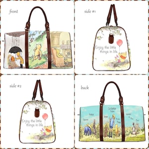 Winnie the Pooh Bag • Overnight Bag ∙ Winnie the Pooh • Travel Bag ∙ Pooh Bear Bag ∙ Diaper Bag • Mom Bag • Nursery Gift • Bags and Gifts