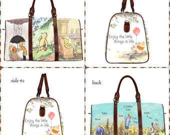Winnie the Pooh Bag • Overnight Bag ∙ Winnie the Pooh • Travel Bag ∙ Pooh Bear Bag ∙ Diaper Bag • Mom Bag • Nursery Gift • Bags and Gifts