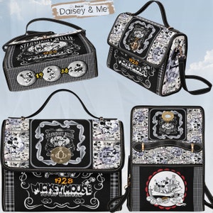 Mickey Bag • Gift for Her • Steamboat Willie • Crossbody Bag • Mouse Bag • Travel Bag • Weekend Bag • Vintage Mickey Mouse • Bags and Gifts