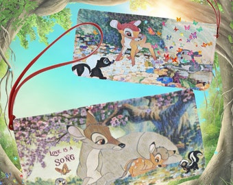 Bambi ∙ Character Bag ∙ Clutch Wallet ∙ Satchel Purse ∙ Park Bag ∙ Weekend Gift ∙ Crossbody Bag ∙ Umbrella Gift ∙ Cute Cartoon Animals