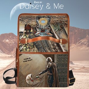 Baby Yoda ∙ Messenger ∙ Mandalorian Child ∙ The is the Way ∙ Umbrella ∙ Steampunk Bag ∙ Laptop Case ∙ Doctor Bag ∙ Commuter Tote ∙ Wallet