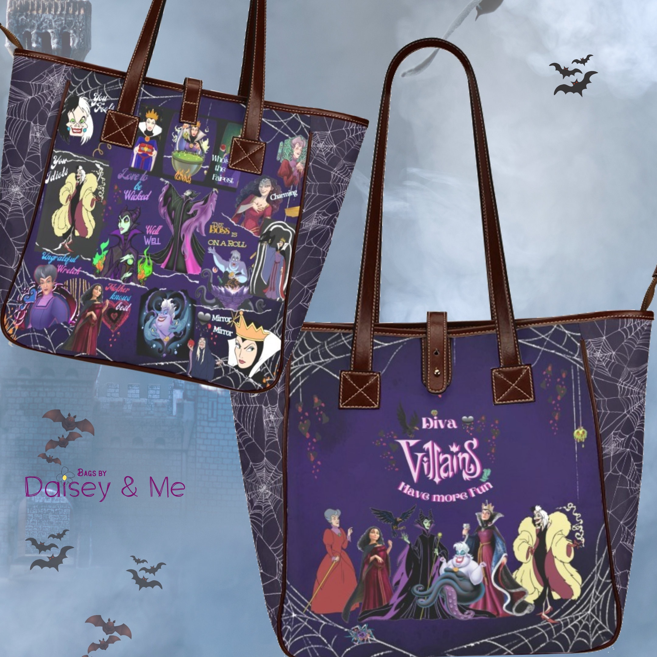 Disney Villains Maleficent, Ursula, Cruella De Vil And Evil Queen Fashion Dolls With Accessories