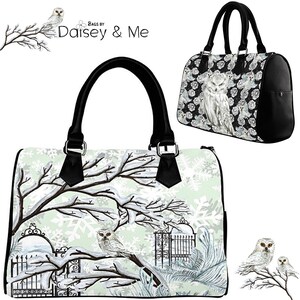 Snowy Owl ∙ Winter Forest ∙ Baby Owl ∙ Winter Wonderland ∙ Messenger ∙ Satchel ∙Tote ∙ Commuter∙ Backpack ∙ Laptop Bag ∙ Umbrella ∙ Wallet