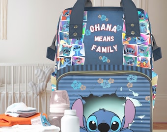 Stitch ∙ Mom Bag • Diaper Bag • Backpack • Baby Shower Gift ∙ Nursing Bag • Cute Bags and Gifts ∙ Crossbody Bag ∙ Travel Bag • Bags for Her