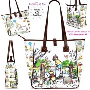Winnie the Pooh • Shoulder Bag • Weekender • Diaper Bag • Work Bag • Pooh Bear • Nursing Bag • Mom Bag • Hundred Acre Wood • Bags and Gifts