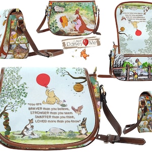 Pooh Bear Gift ∙ Honey Bee ∙ Classic Pooh Bear ∙ Crossbody Bags for Women ∙ Travel Bags for Women ∙ Various Sizes ∙ All Season Umbrella