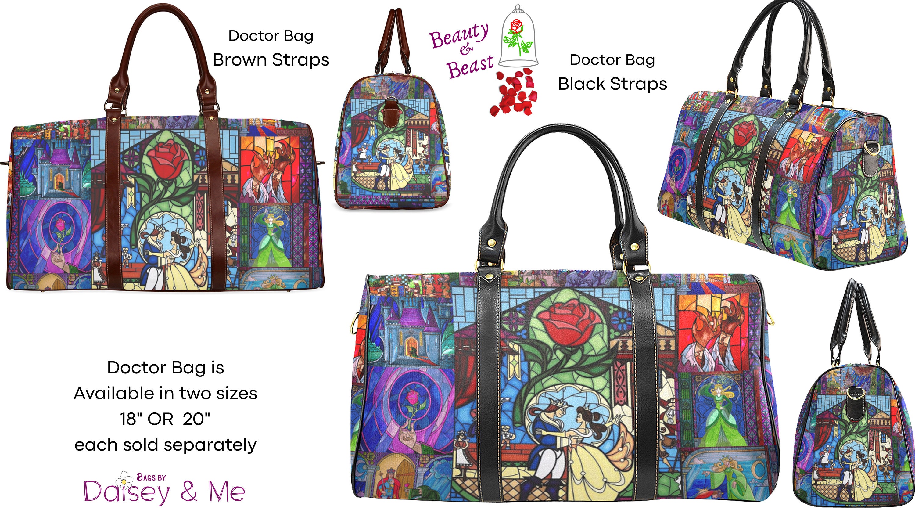 Beauty and the Beast ∙ Crossbody Bag ∙ Belle • Handbag Purse