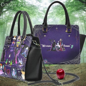 OG • Villain ∙ Evil Queen ∙ Crossbody Handbag Purse ∙ Maleficent ∙ Ursula ∙ Bags and Gifts ∙ Maleficient Bag ∙ Villains Bag ∙ Villains Gifts