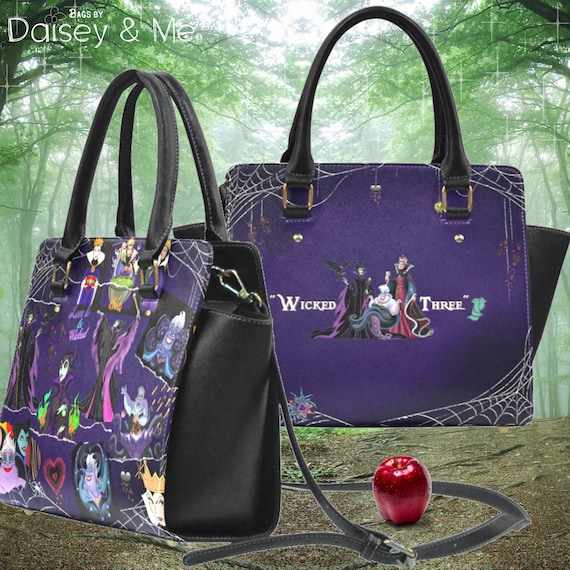 Villain Evil Queen Crossbody Handbag Purse Maleficent 