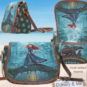Brave Merida • Handbag Purse • Princess Merida • Bags and Gifts • Merida Gift • Merida Bags • Brave Bags • Princess Merida Bags for Women