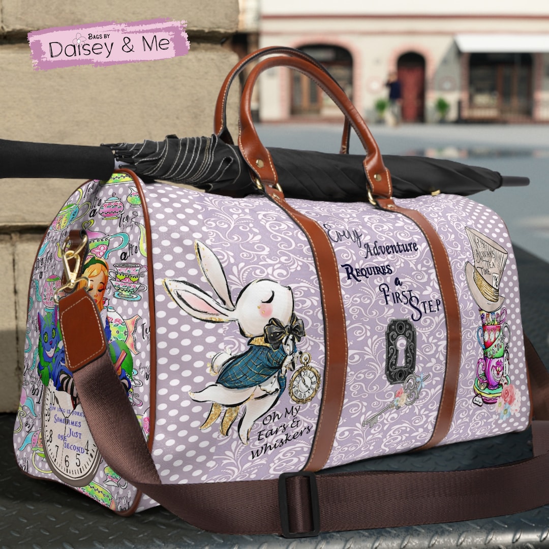 Travel Bag for Women ∙ Alice in Wonderland ∙ Alice Gift ∙ Crossbody ...