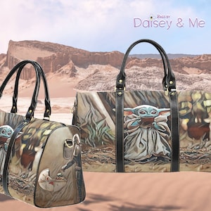 Baby Yoda ∙ Doctor Satchel  ∙ Mandalorian inspired ∙ The Child ∙ The Way ∙ Umbrella ∙ Steampunk Bag ∙ Messenger ∙ Commuter Tote ∙ Wallet