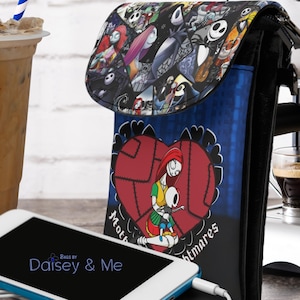 Sally and Jack ∙ Gift for Her • Cellphone Wallet •  Mother of Nightmares ∙ Cellphone Bag ∙ Bags and Gifts • Sally Bag ∙ Halloween Mom Gift