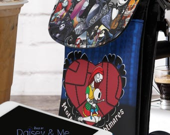 Sally and Jack ∙ Gift for Her • Cellphone Wallet •  Mother of Nightmares ∙ Cellphone Bag ∙ Bags and Gifts • Sally Bag ∙ Halloween Mom Gift