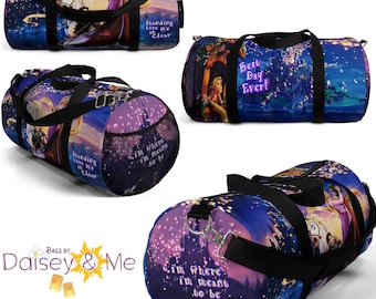 Tangled Rapunzel ∙ Duffel ∙ Fairytale Princess Lantern Festival ∙ Satchels Crossbody Bags Backpacks Weekenders and Accessories