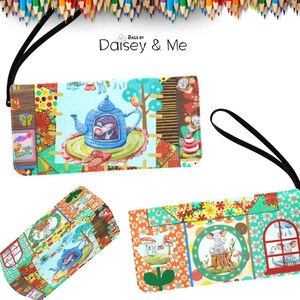 Christmas Mouse Gifts ∙ Character Mouse ∙ Wristlet Wallet ∙ Mouse Gift • Clutch Bag ∙ Bags and Purses ∙ Gifts for Her