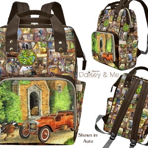 Wind in the Willows • Backpack Gift • Computer Bag • Mr Toad ∙ Gifts for Frog Lovers ∙ Bags and Purses ∙ Weekend Bags • Travel Bags