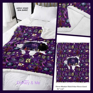 OG Villain Queen • Villains • Fairytale Gift • Diva Queen ∙ Cozy Blanket Gift ∙ Bed Blanket Gift ∙ Maleficent ∙ Ursula ∙ Evil Queen ∙ Witchy