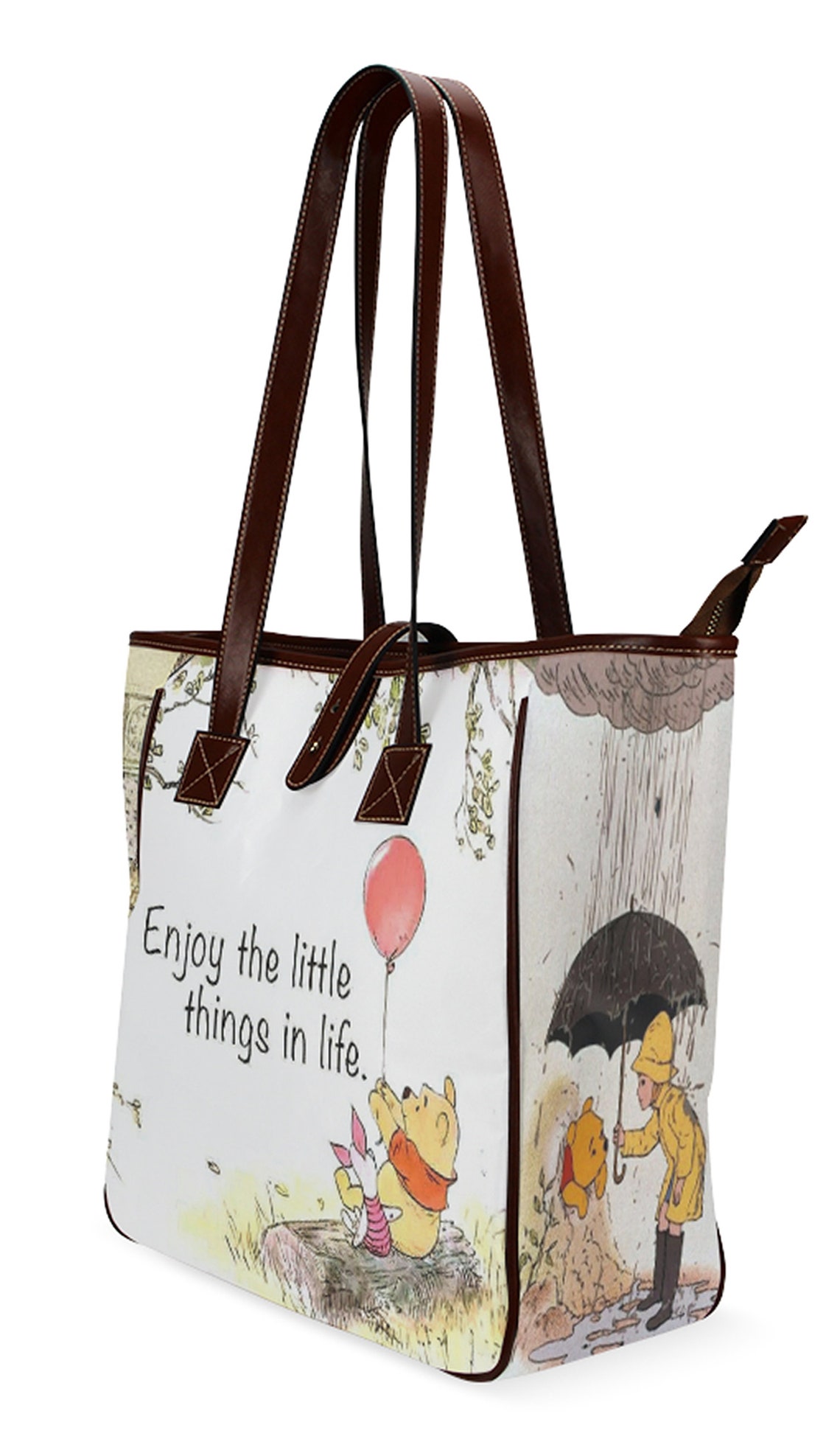 Winnie the Pooh Large Tote Bag Classic Winnie the Pooh Etsy