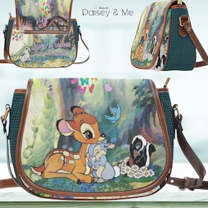Gift for Her • Shoulder Bag • Bambi • Bags and Gifts • Travel Bag • Backpack • Weekend Bag • Thumper • Flower • Cute Baby Deer Gifts