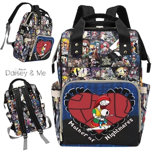 Sally • Backpack • Mother of Nightmares ∙ Sally and Jack ∙ Diaper Bag ∙ Nursing Bag • Bags and Gifts • School Bag • Halloween Mom Gift
