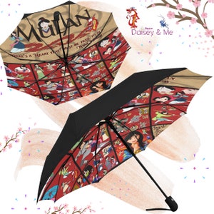Mulan Mushu • Umbrella • Mulan • Bags and Gifts • Weekend Gifts • Princess Gift • Princess Mulan Gift • Bags and Purses for Her