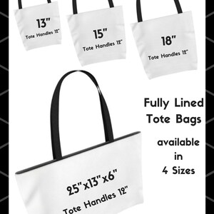 Tote Bag,Coffee,Tea Time,Donuts,Totes and Bags,Coffee Shop,Book Bag,Summer Tote,Gift for Mom,Weekender,Beach Bag,Sizes,Colors,Personalize image 3