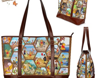 Winnie the Pooh ∙ Honey Bee ∙ Travel Bag for Women ∙ Oversized Bags ∙ Crossbody Bag for Women ∙ Backpack ∙ Diaper Bag ∙ Various Sizes