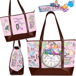 Alice in Wonderland Bag ∙ Alice in Wonderland ∙ Alice Bags ∙ Alice in Wonderland Travel Bag ∙ Alice in Wonderland Purse ∙ Alice Gift for Her