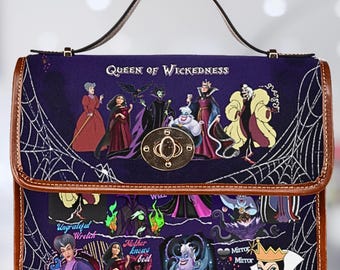 Villains Bag • Crossbody Bags • Bags and Gifts • Evil Queens • Maleficent Bag •  Retro Bags • OG Villains • Bags for Her • Gifts for Her