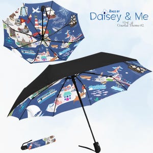 Map Gifts • Umbrella • Coastal • Rain Gifts • Travel Gift • Weekend Gift • Martha’s Vineyard • Nantucket • Cape Cod • Bags and Gifts for Her