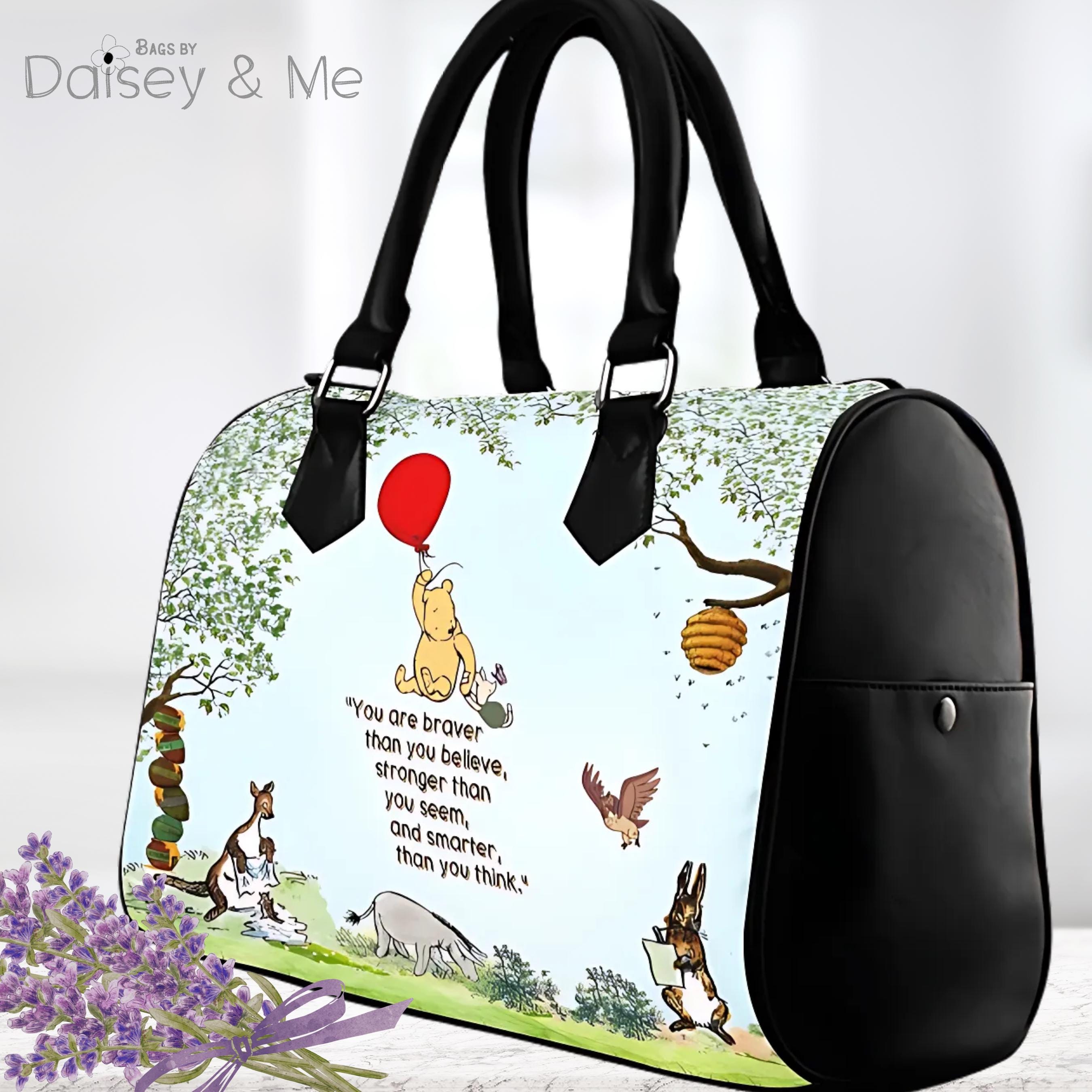 Winnie the Pooh Satchel Handbag Crossbody Purse • Classic Pooh